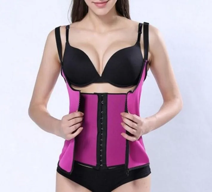 Waist Trainer Body Shaper ~ Zipper Corset Vest!