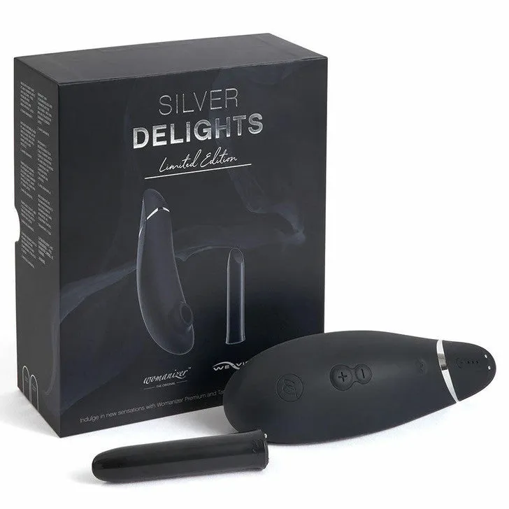 We-Vibe Silver Delights Limited Edition Collection Tango and Womanizer Premium Set