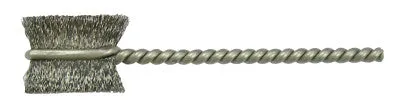 Weiler® Burrite Power Tube Brush, 3/4 in, .005 SS, 5/8 in B.L. (BR-3/4), 21056