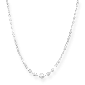 WHITE DIAMOND TENNIS NECKLACE