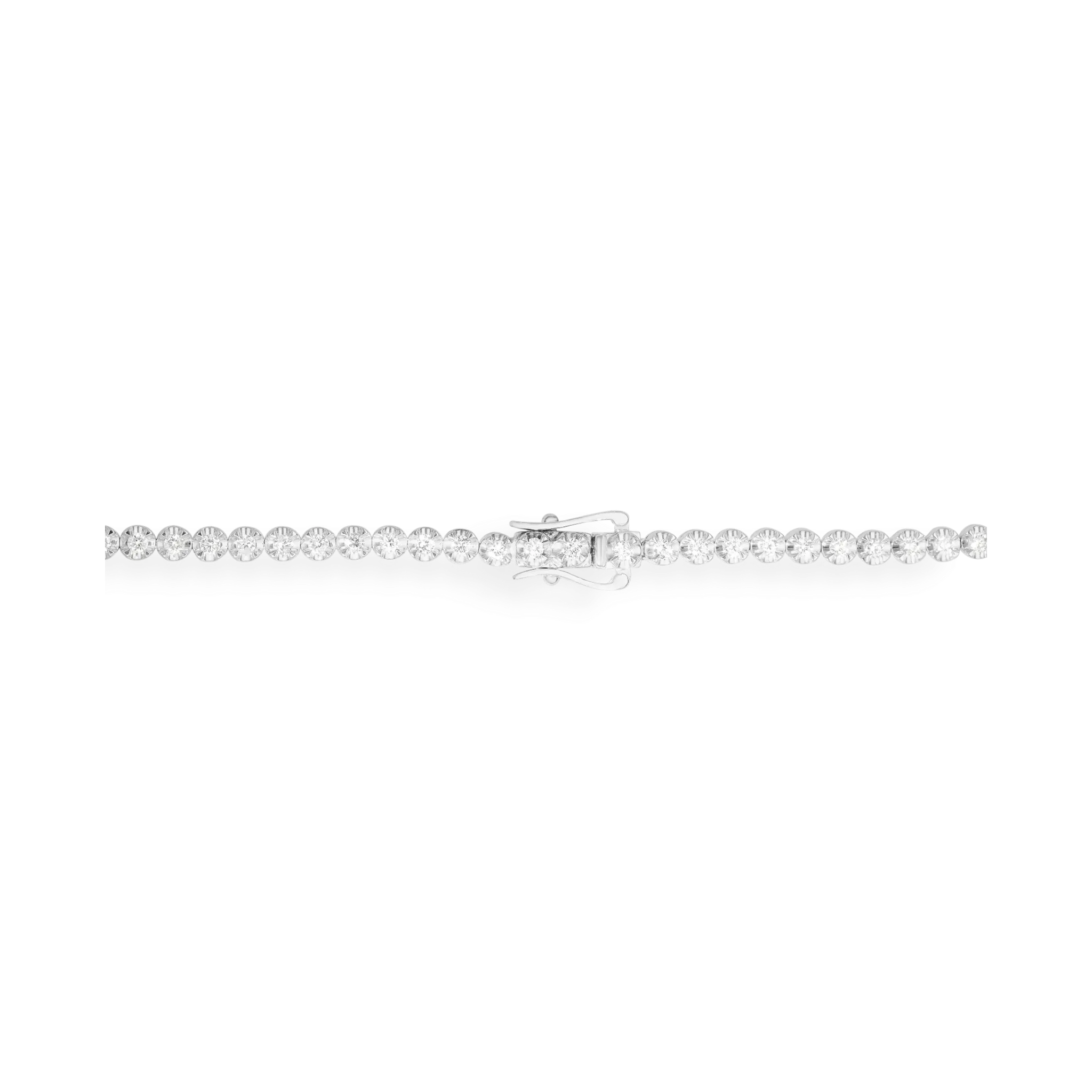 WHITE DIAMOND TENNIS NECKLACE