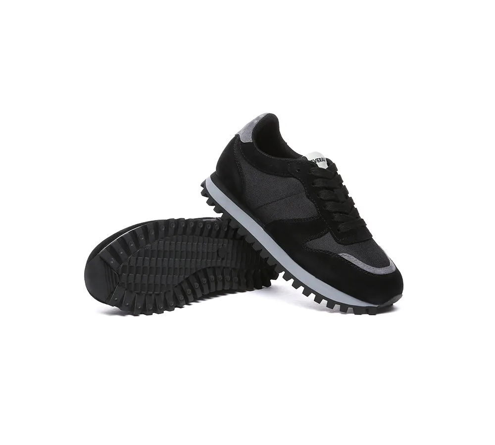 Women Leather Chunky Sneakers Etta