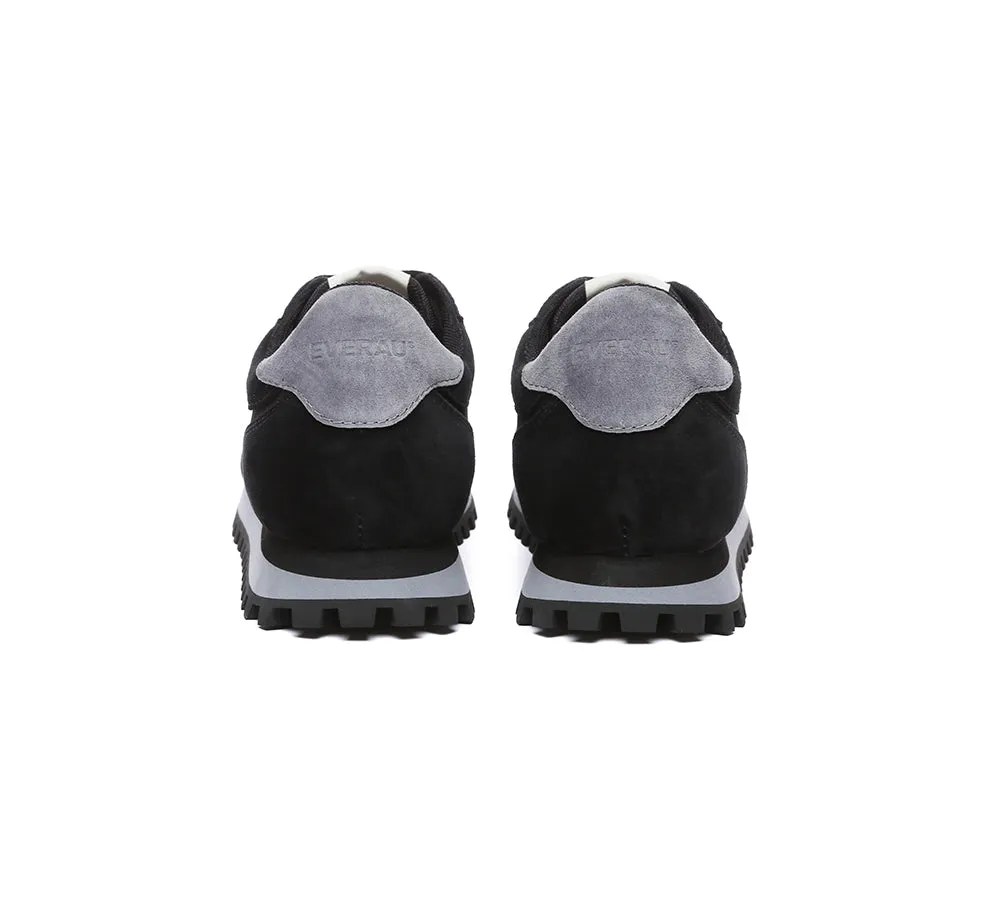 Women Leather Chunky Sneakers Etta