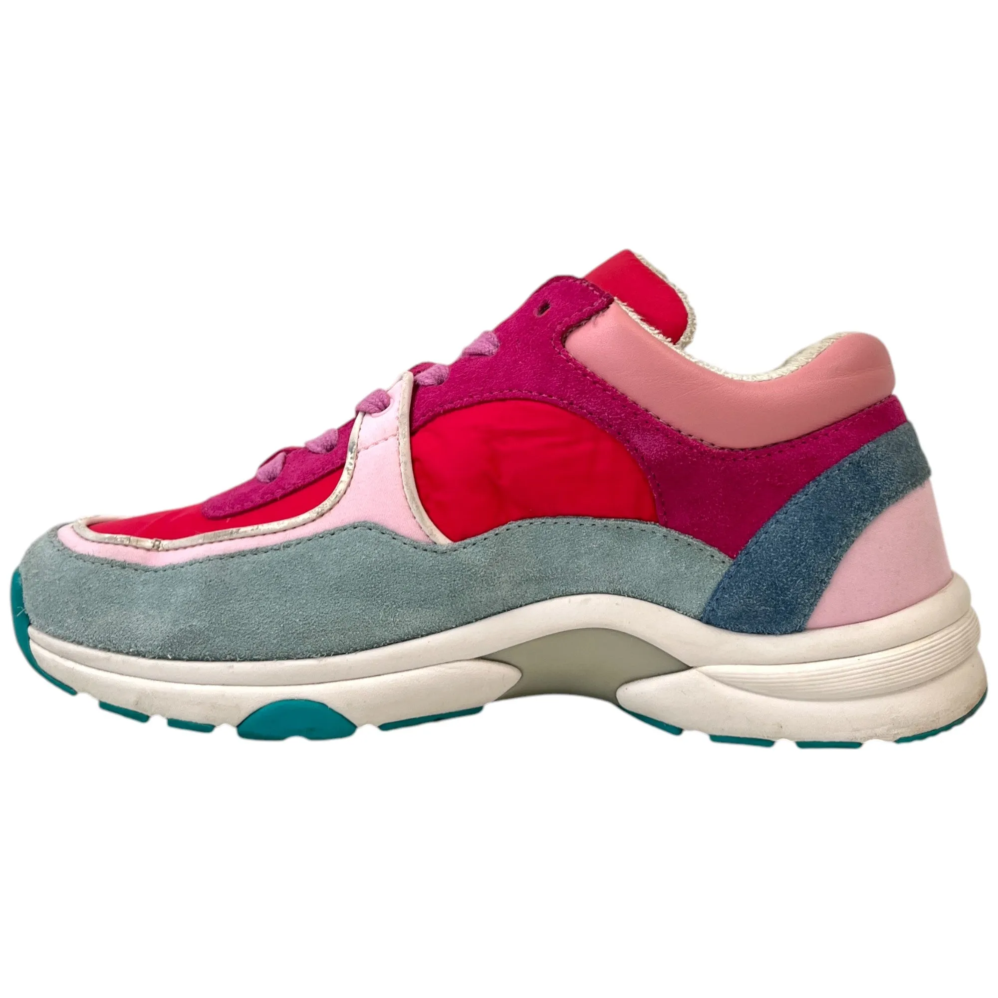 Women's Cc Logo Low Trainers Pink Size EU 37 / UK 4