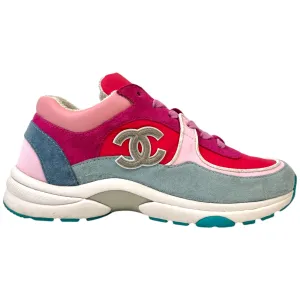 Women's Cc Logo Low Trainers Pink Size EU 37 / UK 4