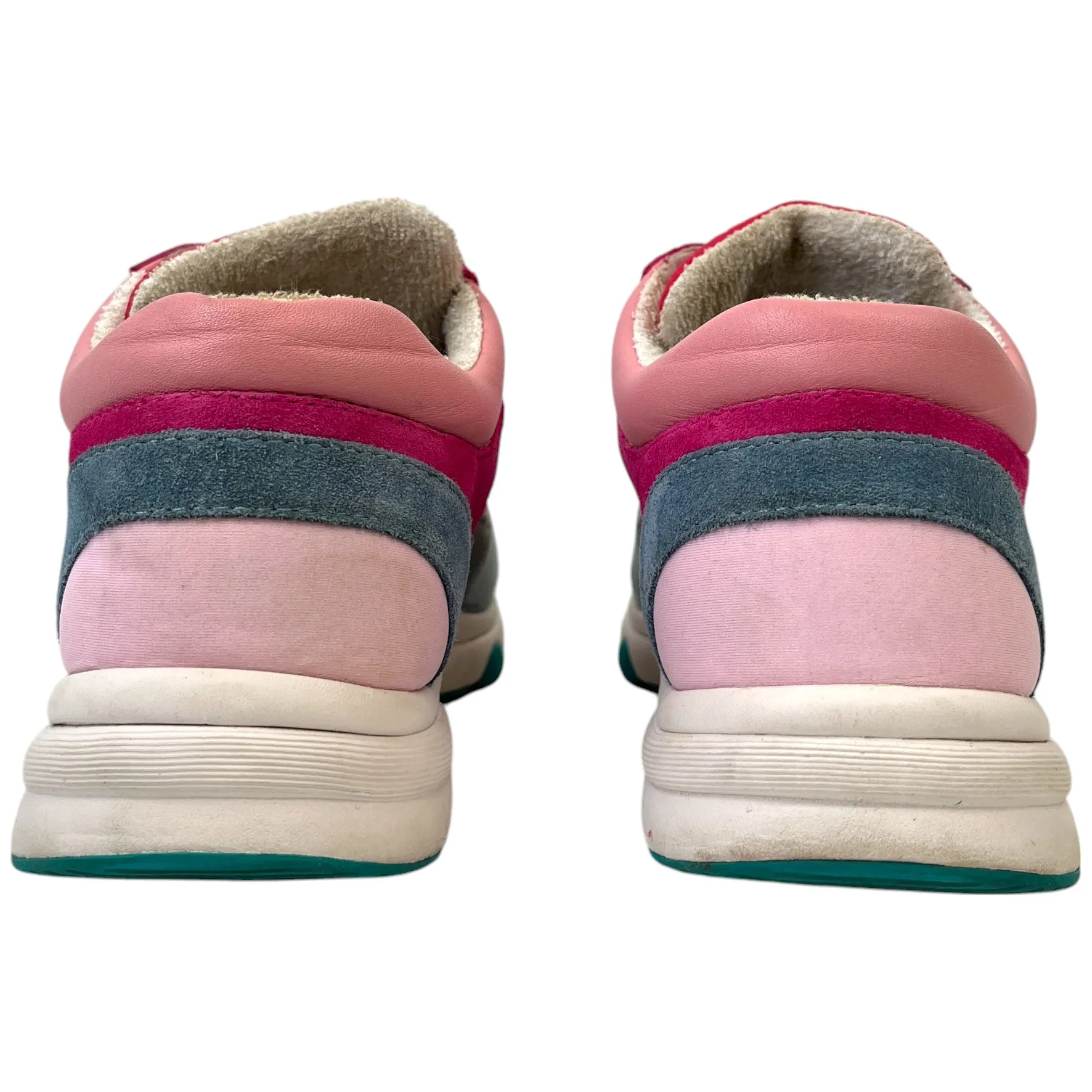 Women's Cc Logo Low Trainers Pink Size EU 37 / UK 4