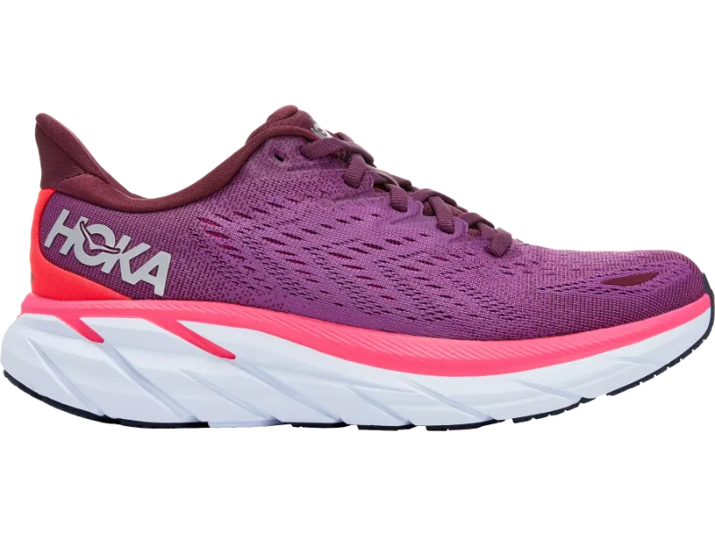Women's HOKA Clifton 8 High Cushion Running Shoe