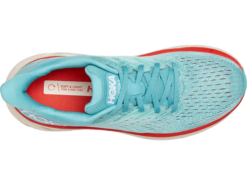 Women's HOKA Clifton 8 High Cushion Running Shoe