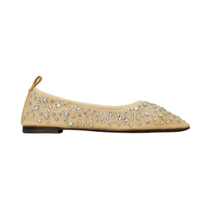 Womens | Tory Burch Crystal Ballet Flats Sheer