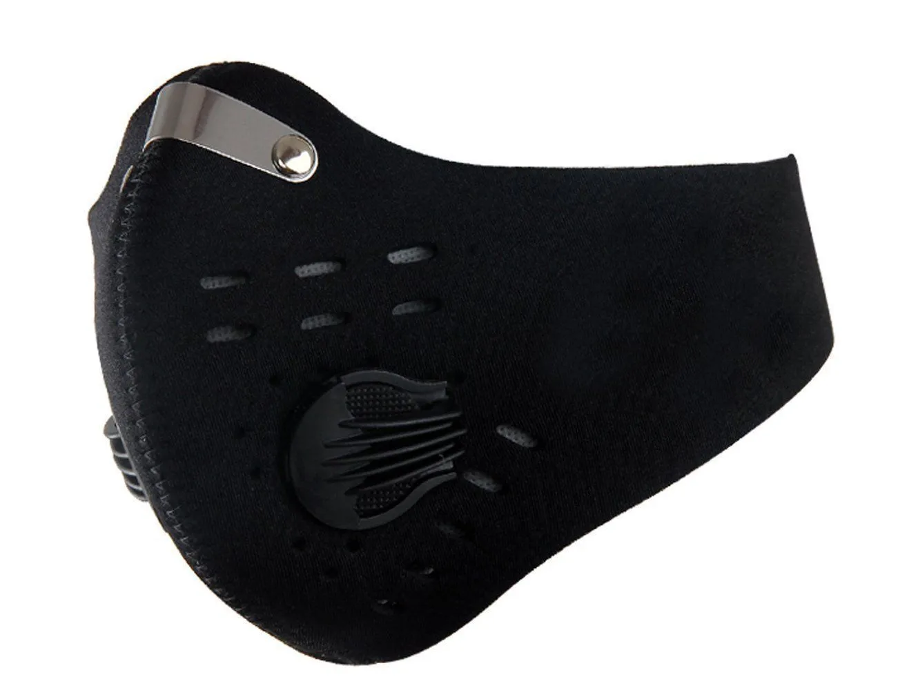 Women's Velcro Face Mask - With Breathing Valve & No Ear Tugging