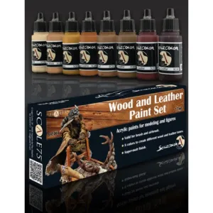 Wood & Leather Paint Set - Scale75