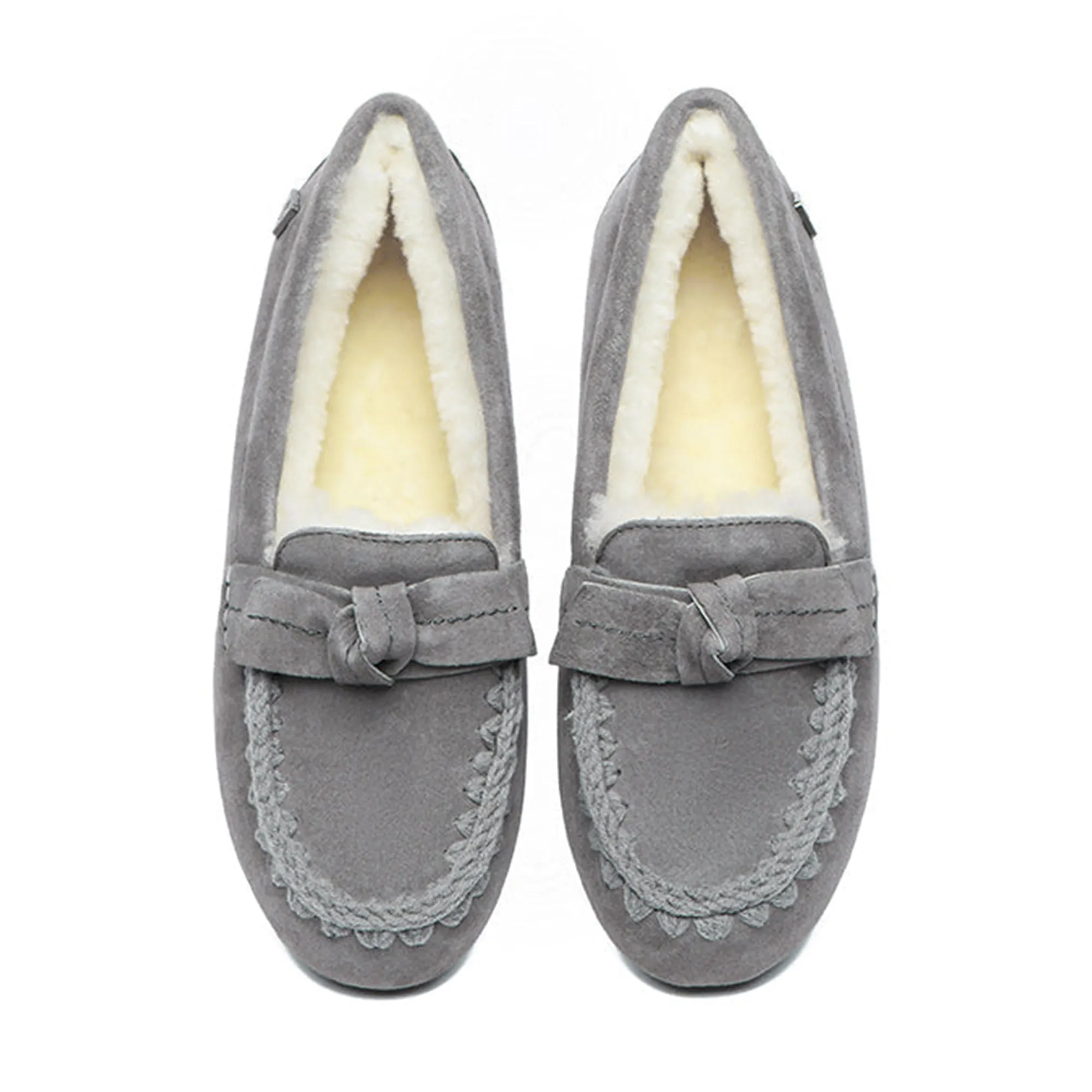 Woven Bow UGG Moccasin