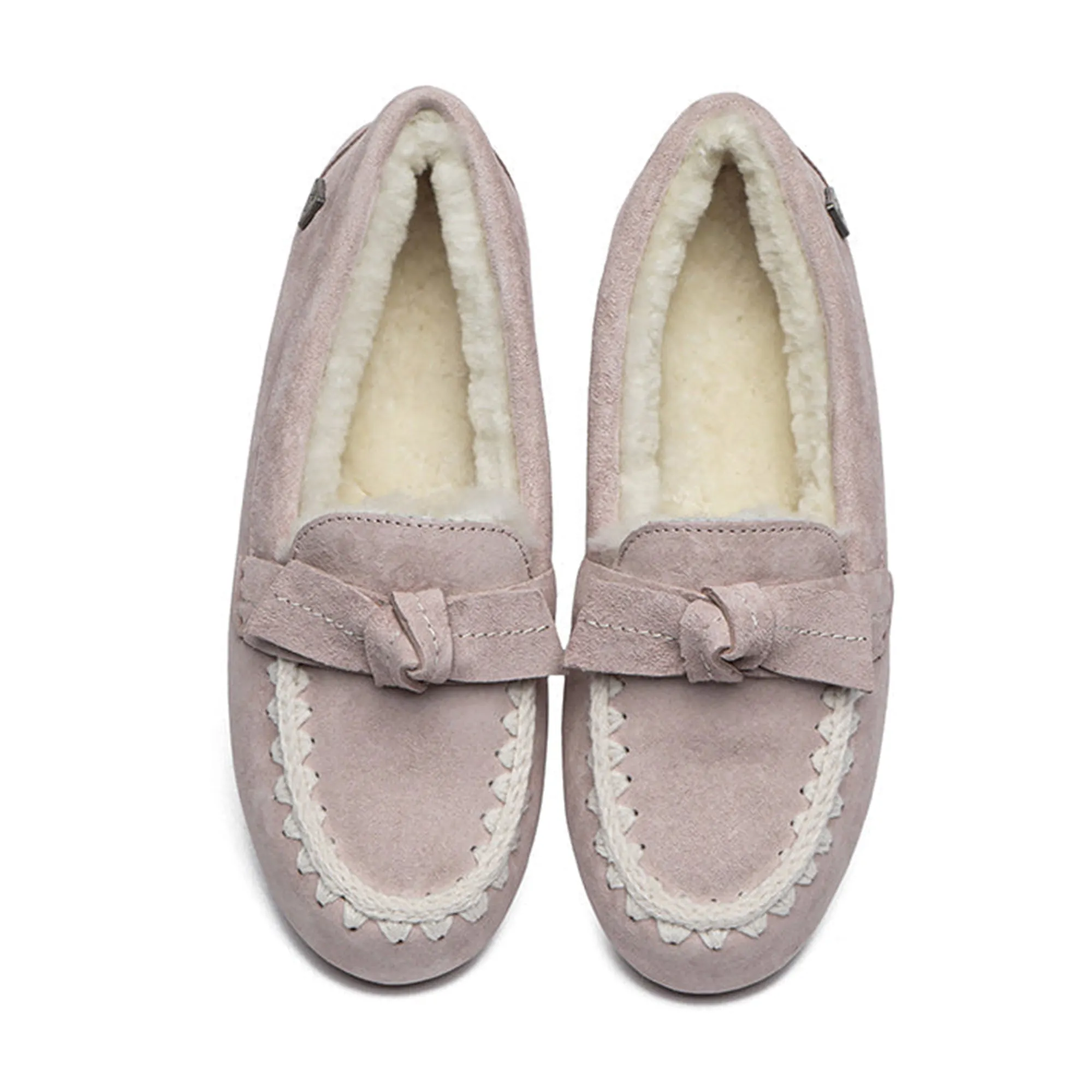 Woven Bow UGG Moccasin