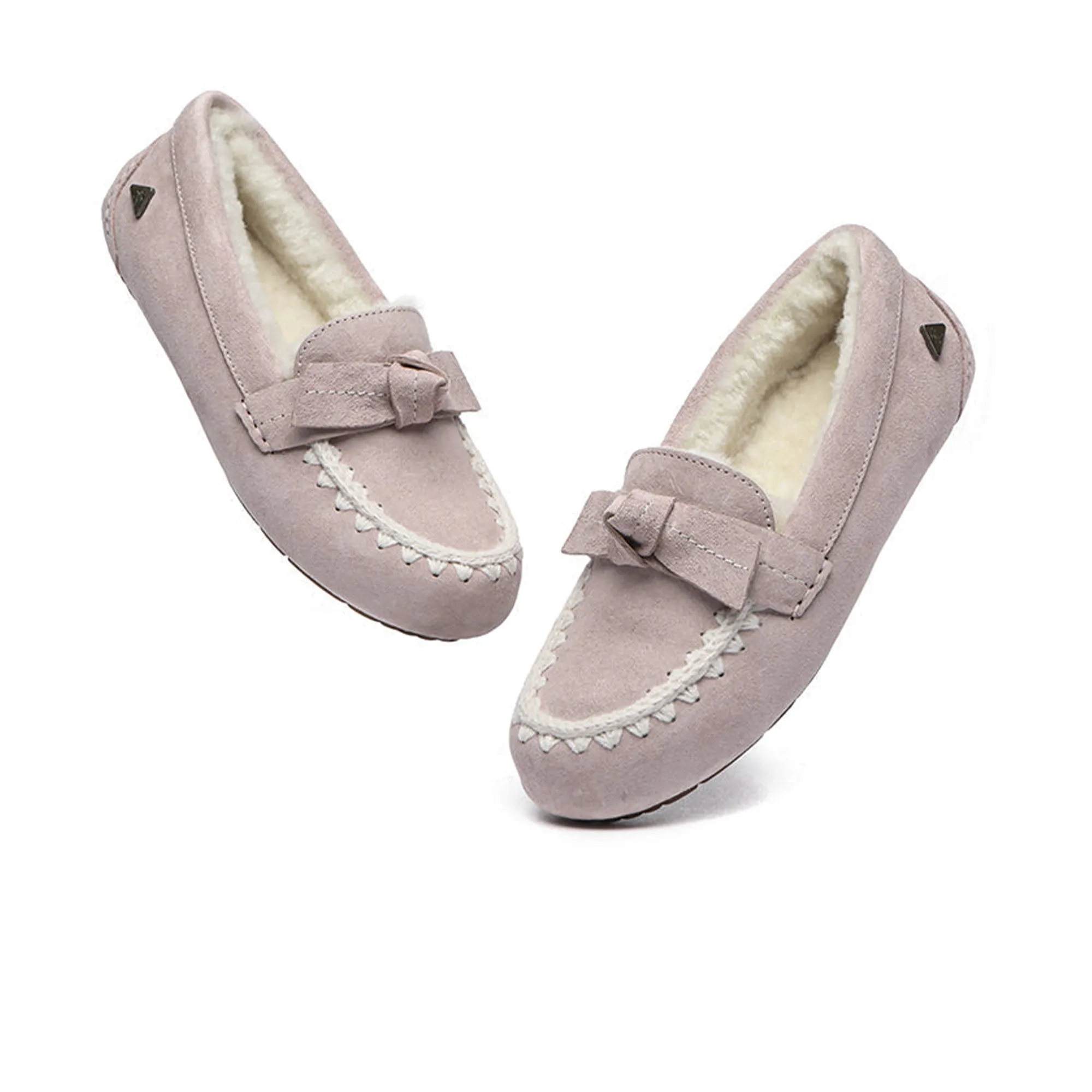 Woven Bow UGG Moccasin