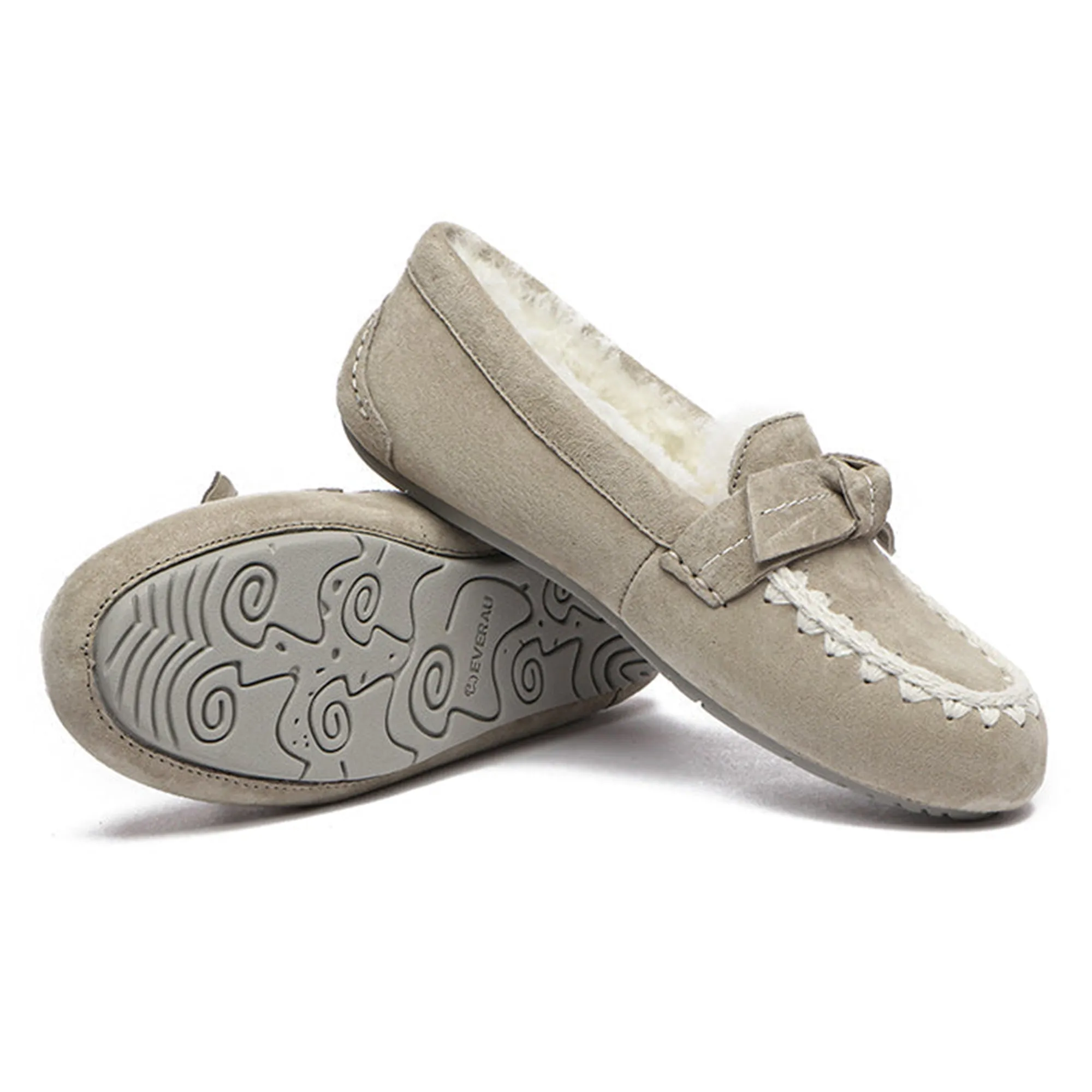 Woven Bow UGG Moccasin
