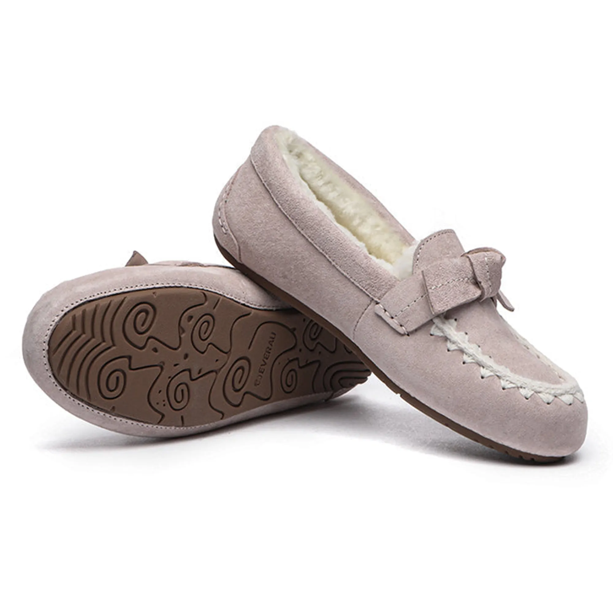 Woven Bow UGG Moccasin