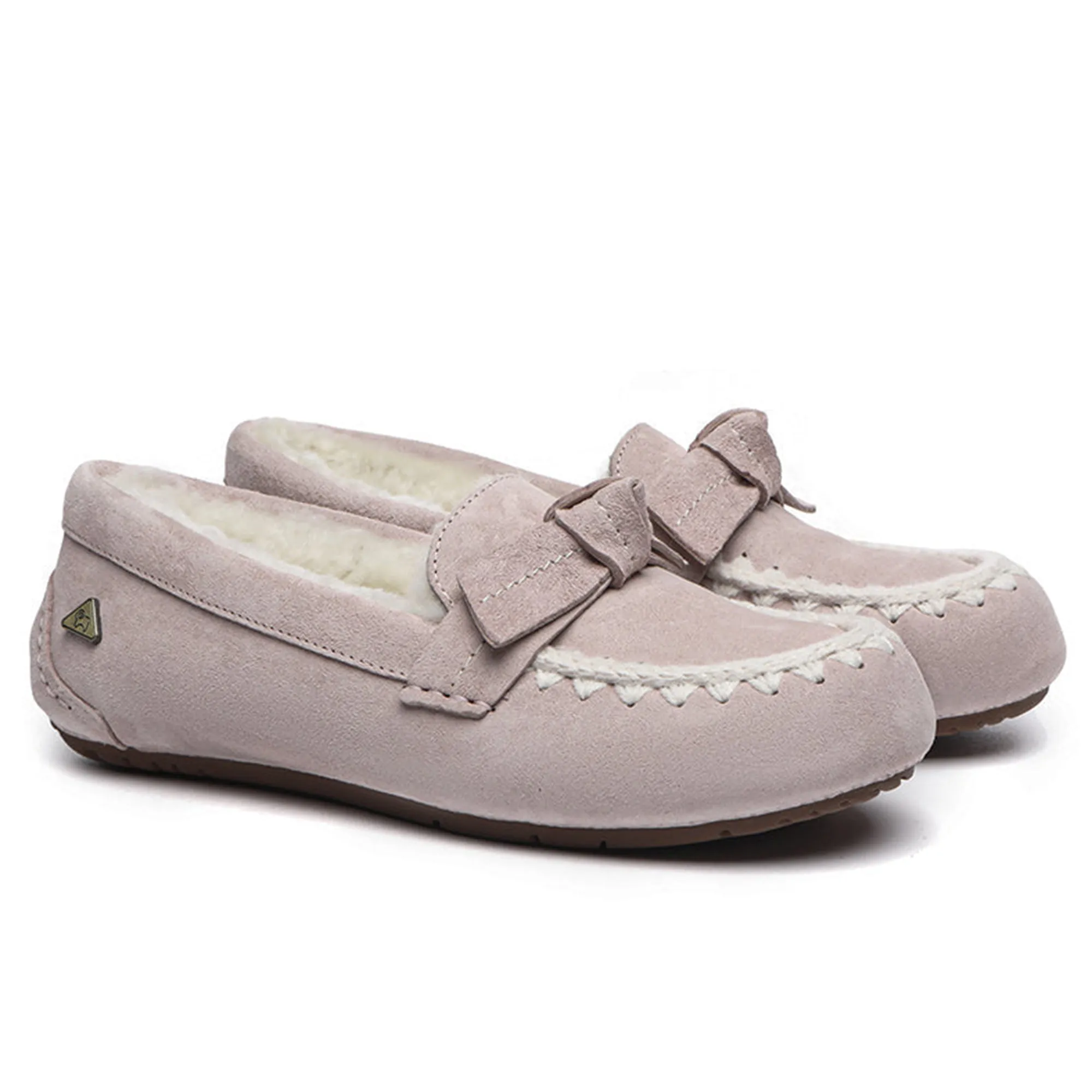 Woven Bow UGG Moccasin