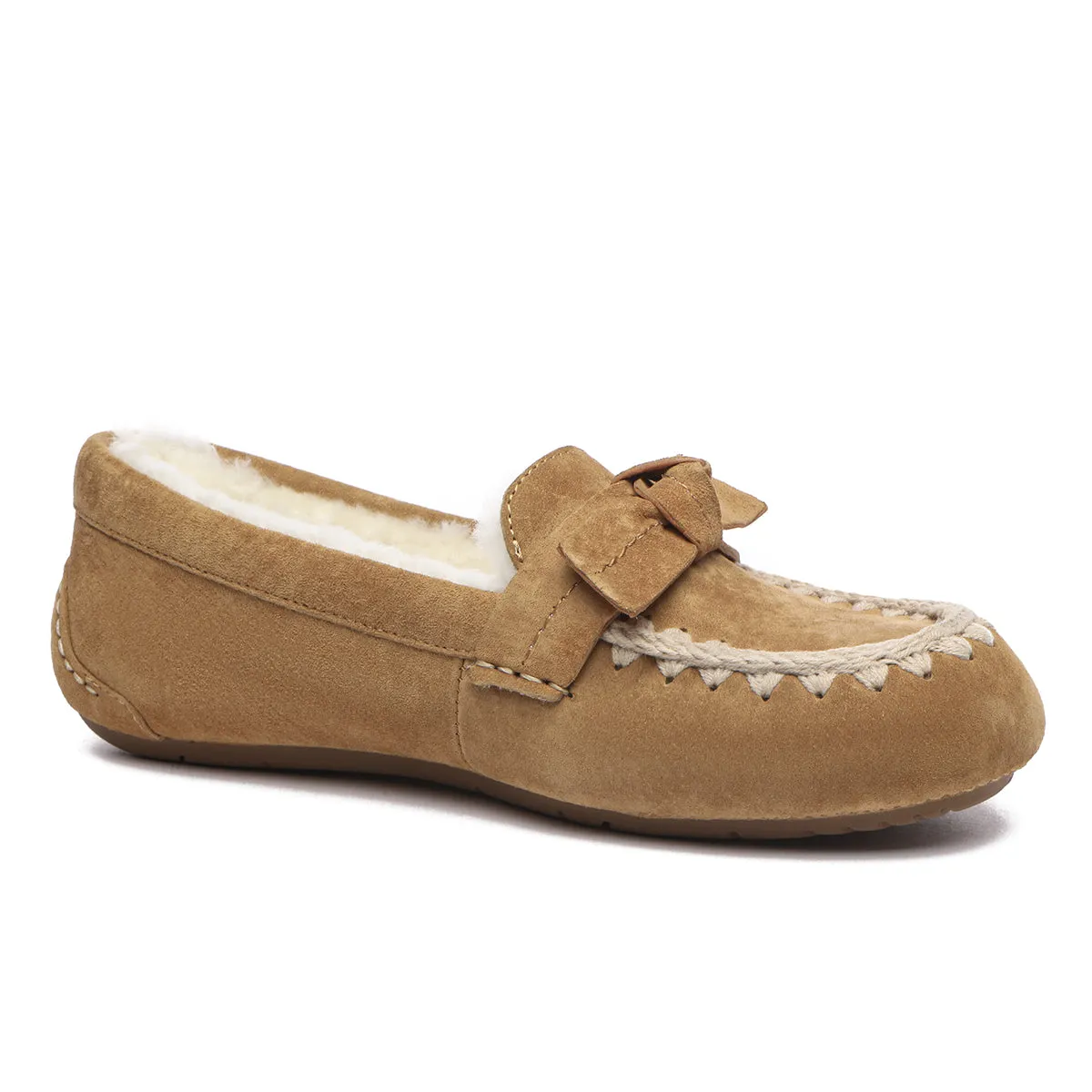 Woven Bow UGG Moccasin