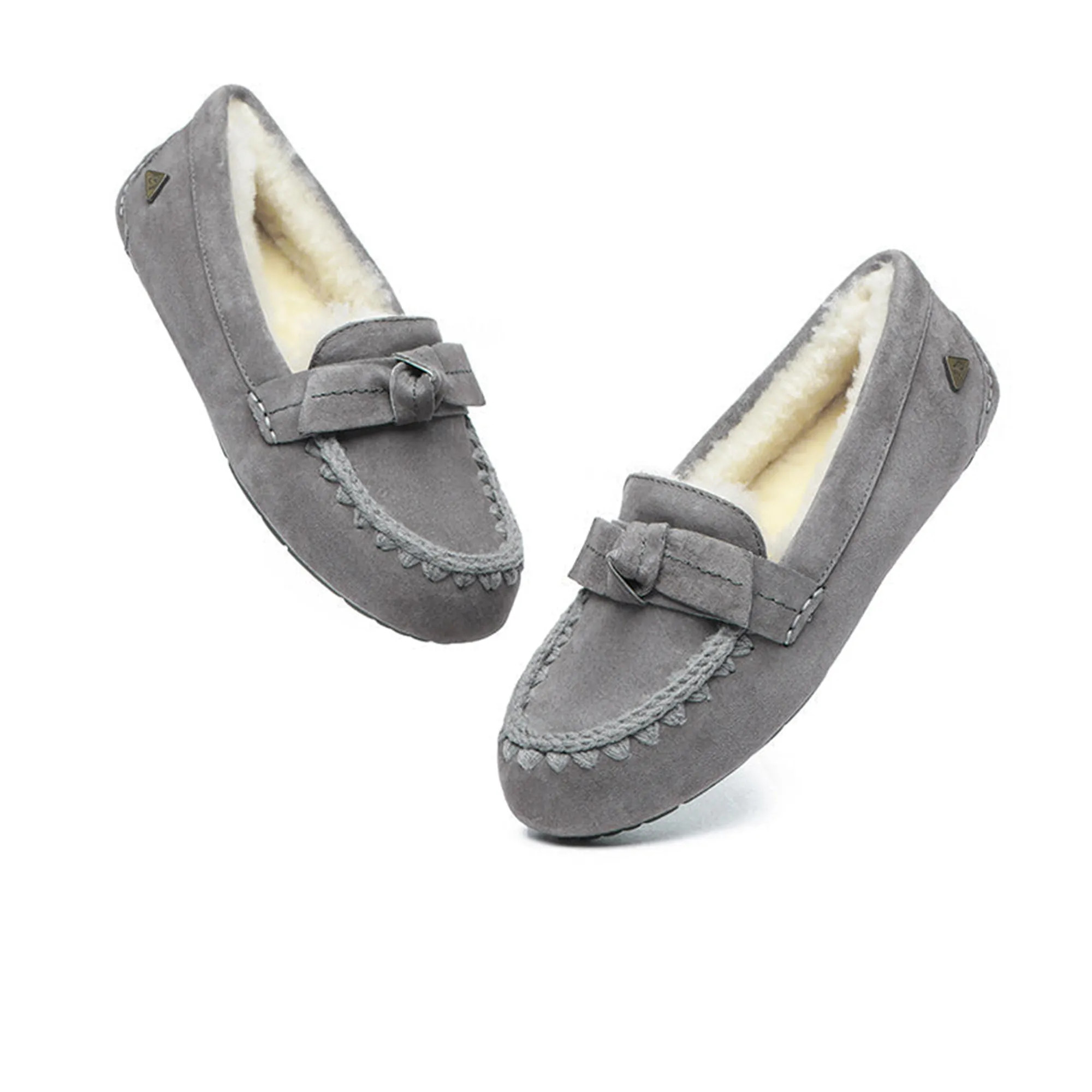 Woven Bow UGG Moccasin