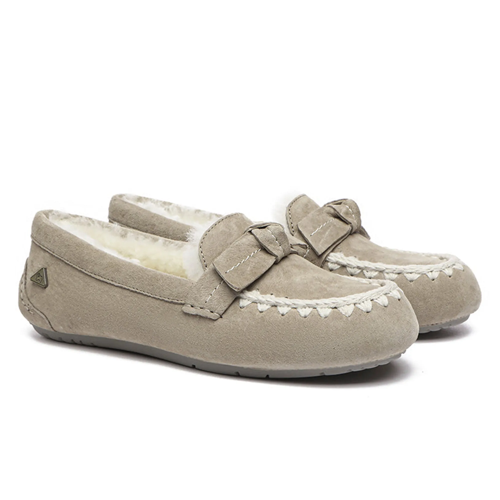 Woven Bow UGG Moccasin