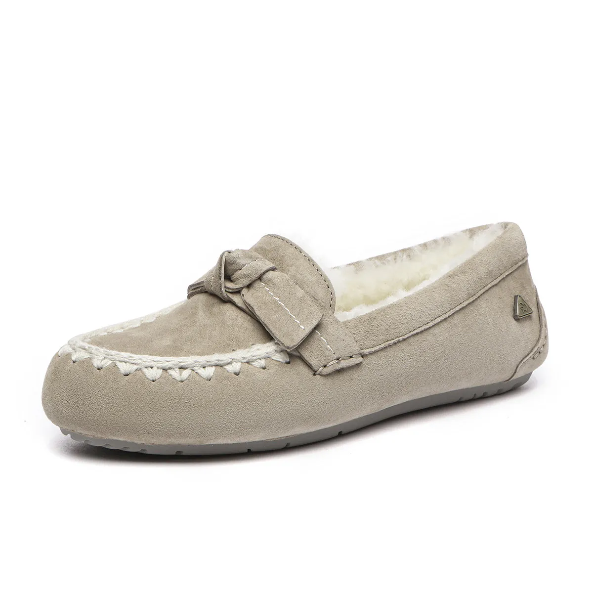 Woven Bow UGG Moccasin