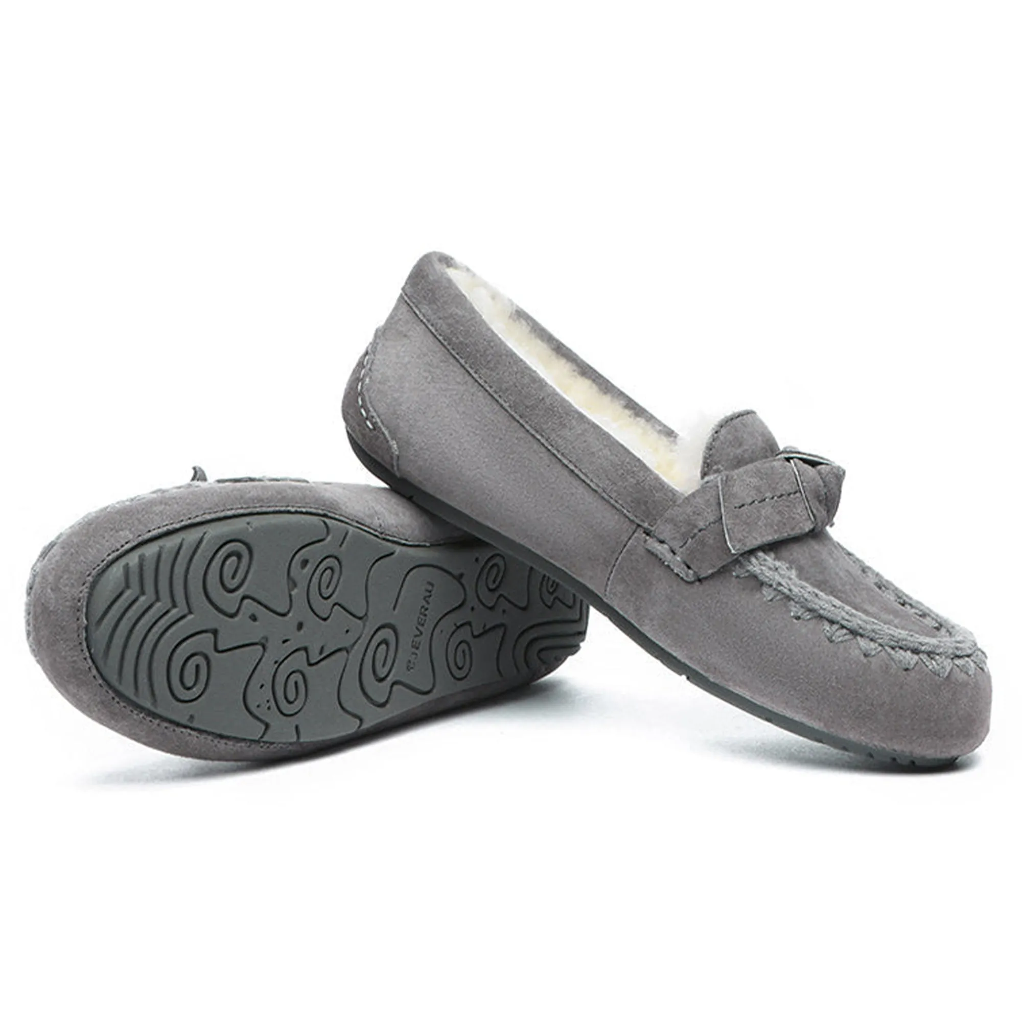 Woven Bow UGG Moccasin