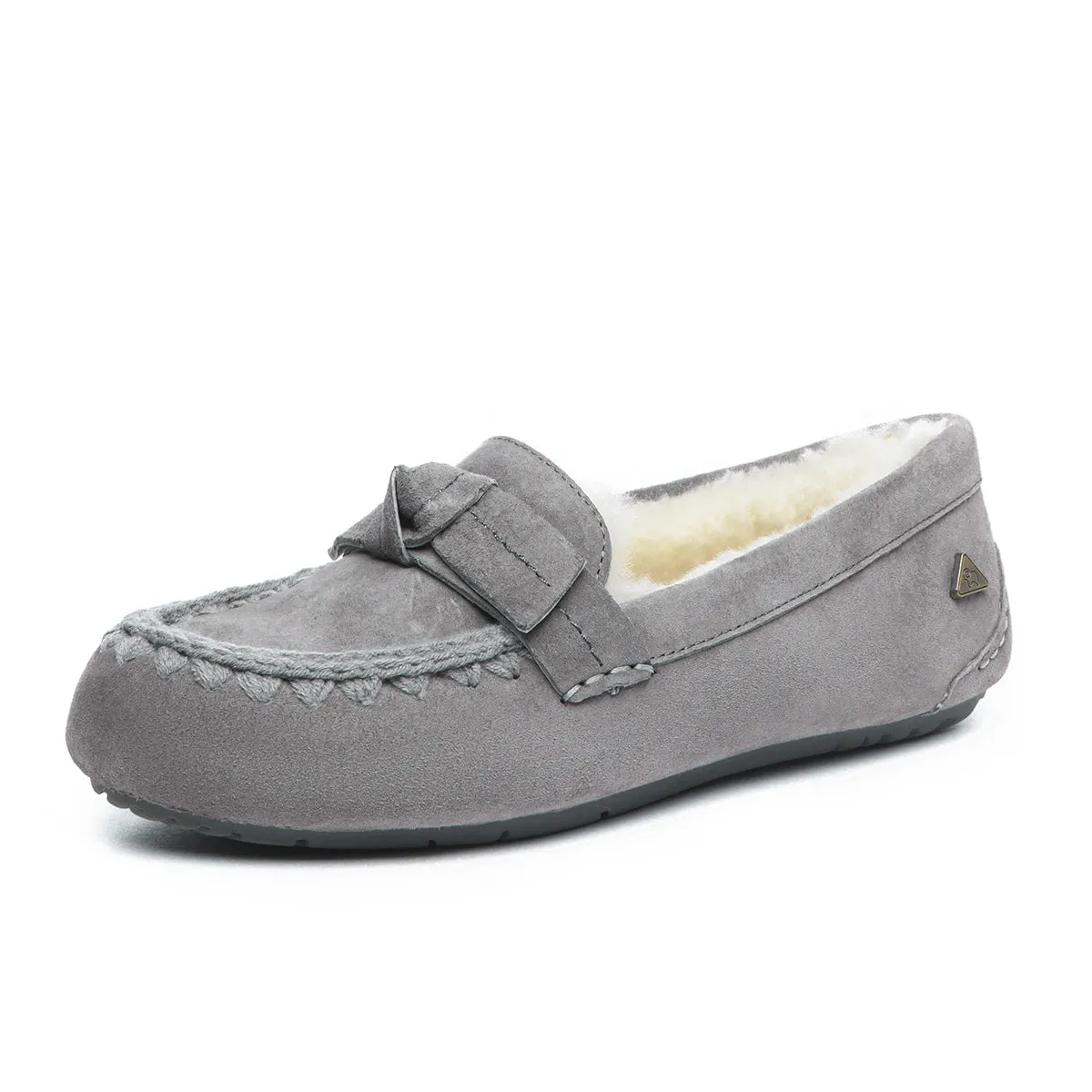 Woven Bow UGG Moccasin