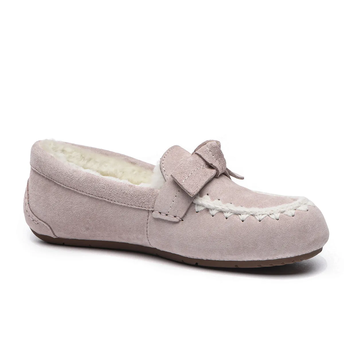 Woven Bow UGG Moccasin