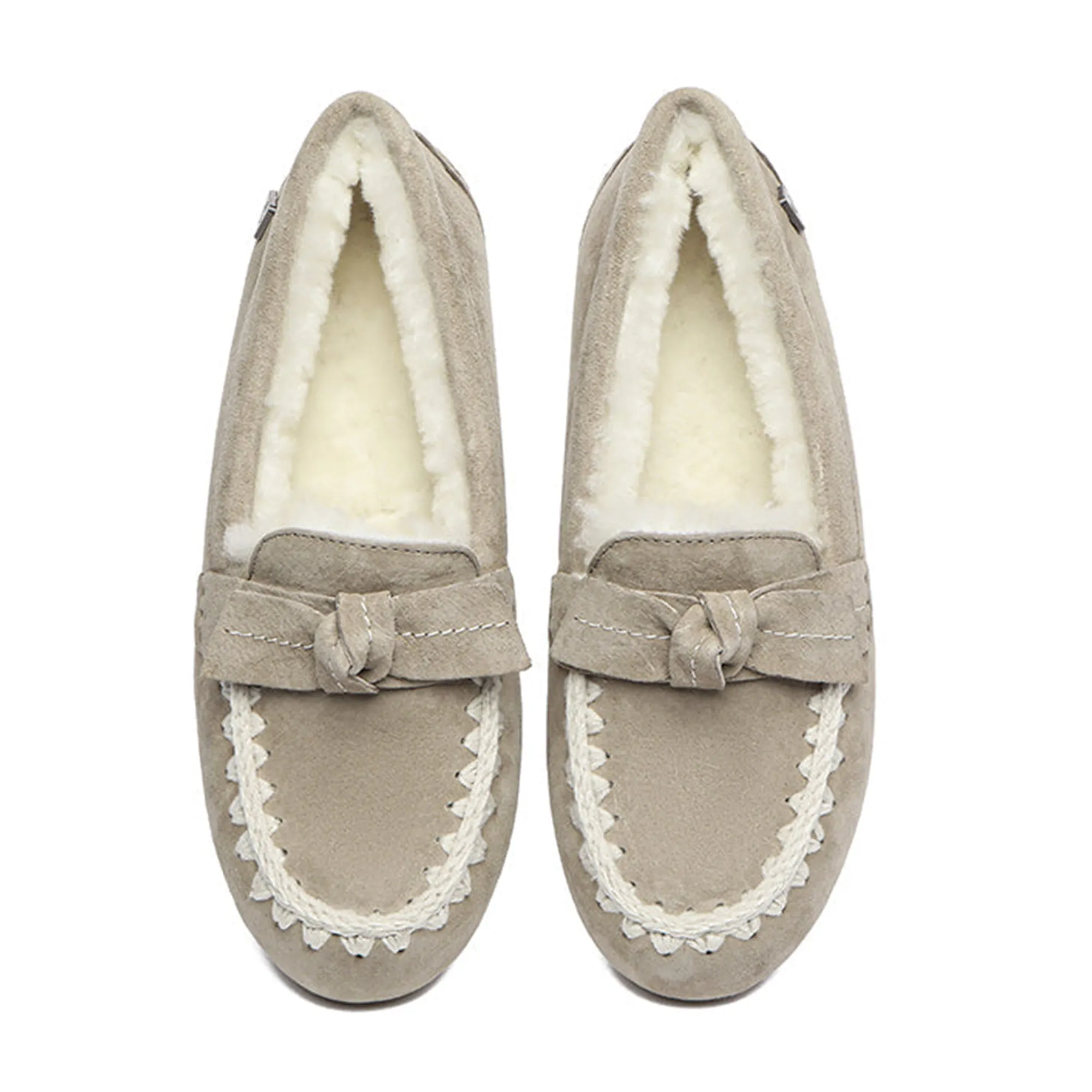 Woven Bow UGG Moccasin