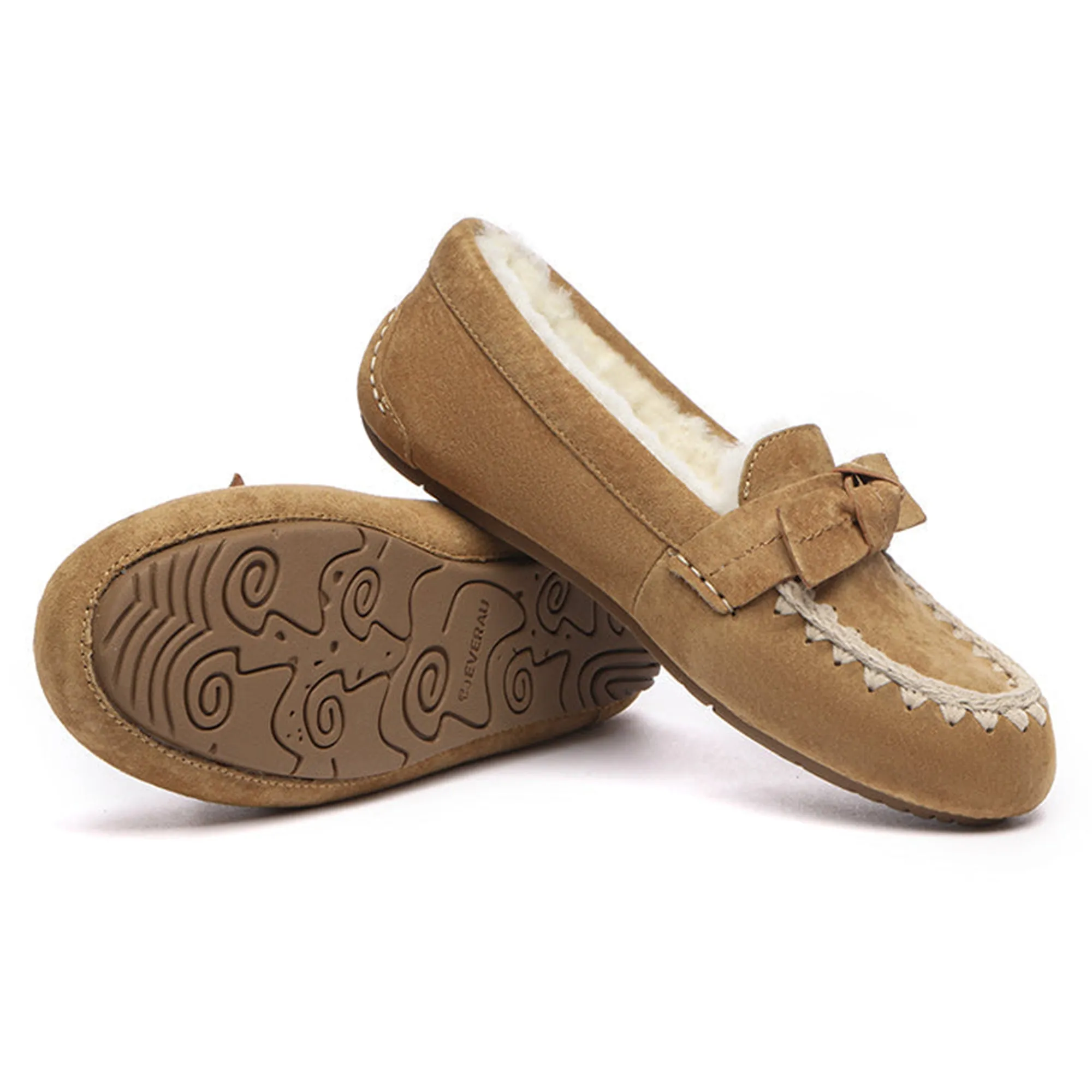 Woven Bow UGG Moccasin