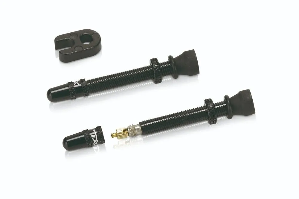 XLC PU-X09 Tubeless Valve Set - 45mm - Black