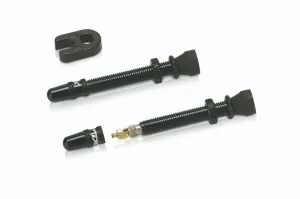 XLC PU-X09 Tubeless Valve Set - 45mm - Black